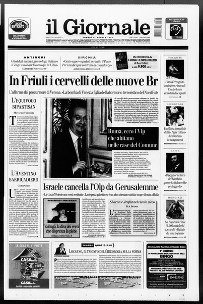 Il giornale del lunedi